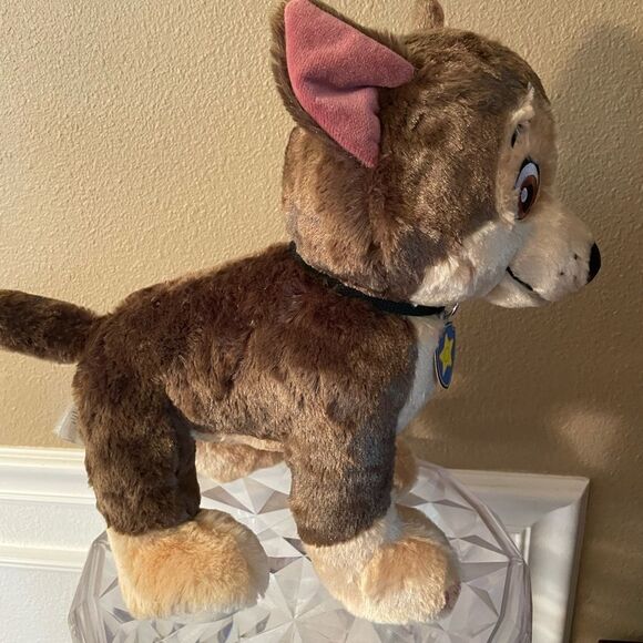 Paw Patrol Chase Build a Bear Plush Dog - Picture 9 of 12